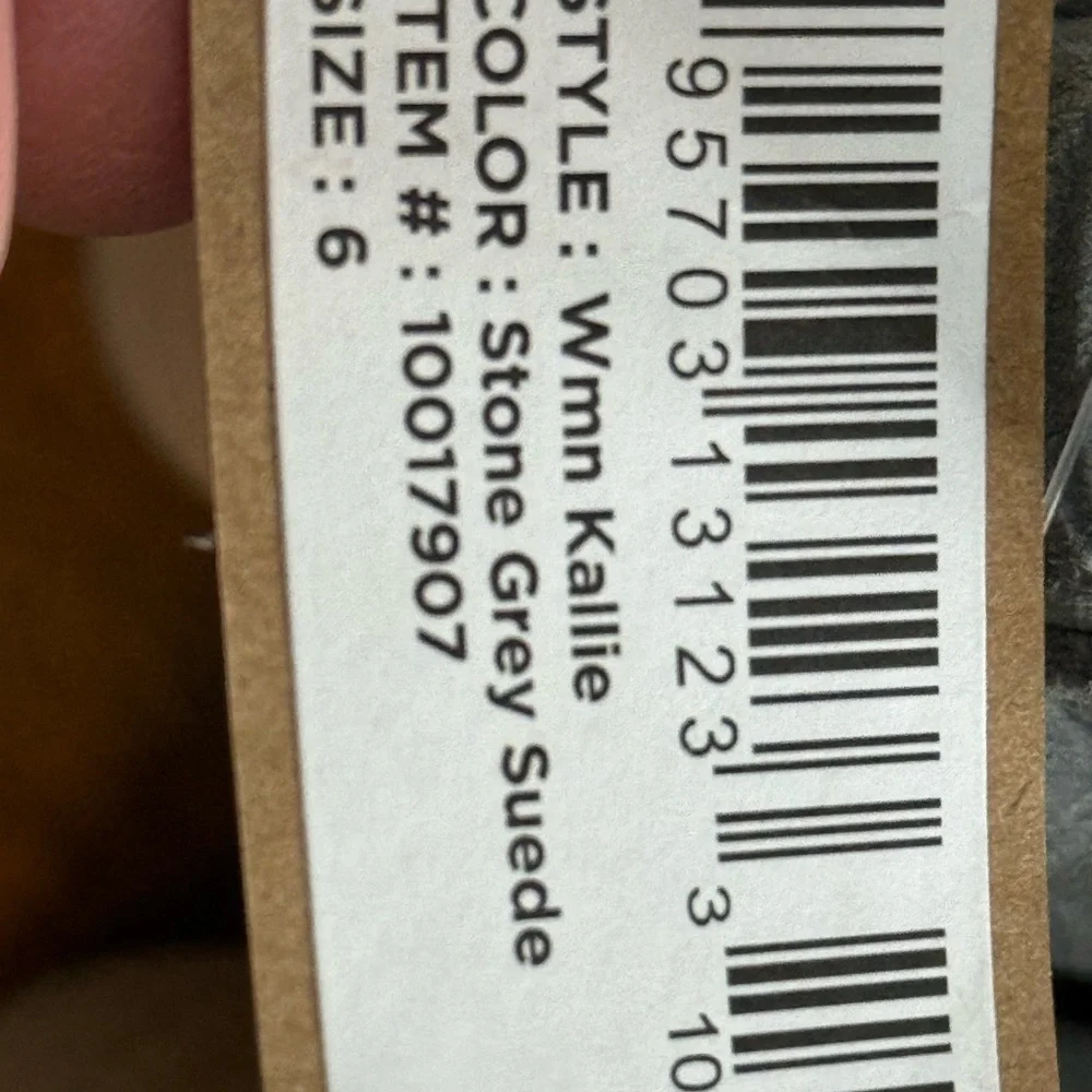 Light Blue Suede Women's Shoes - Picture 5 of 5